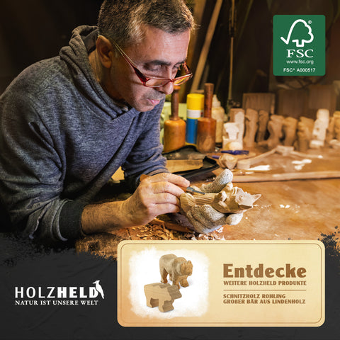 Premium Holz-Schnitzset (24-teilig) – Das Komplettset für Einsteiger & Fortgeschrittene