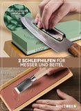Holzheld® Premium Schleifstein-Set 4-in-1 (400/1000/3000/8000)