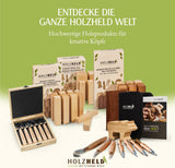 Holzheld® Schnitzholz Linde - 10-teiliges Set