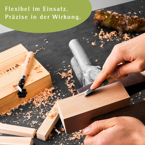Holzheld® Stech- & Hohlbeitel-Set 6-teilig