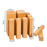 Holzheld® Schnitzholz Linde XXL - 10-teiliges Set