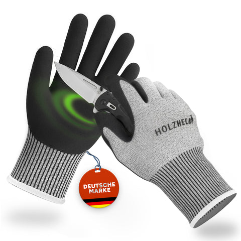 Holzheld® Schnittschutzhandschuh GripGuard