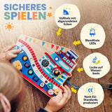 Montessori Busy Board aus Holz