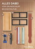 Holzheld® Premium Schleifstein-Set 4-in-1 (400/1000/3000/8000)